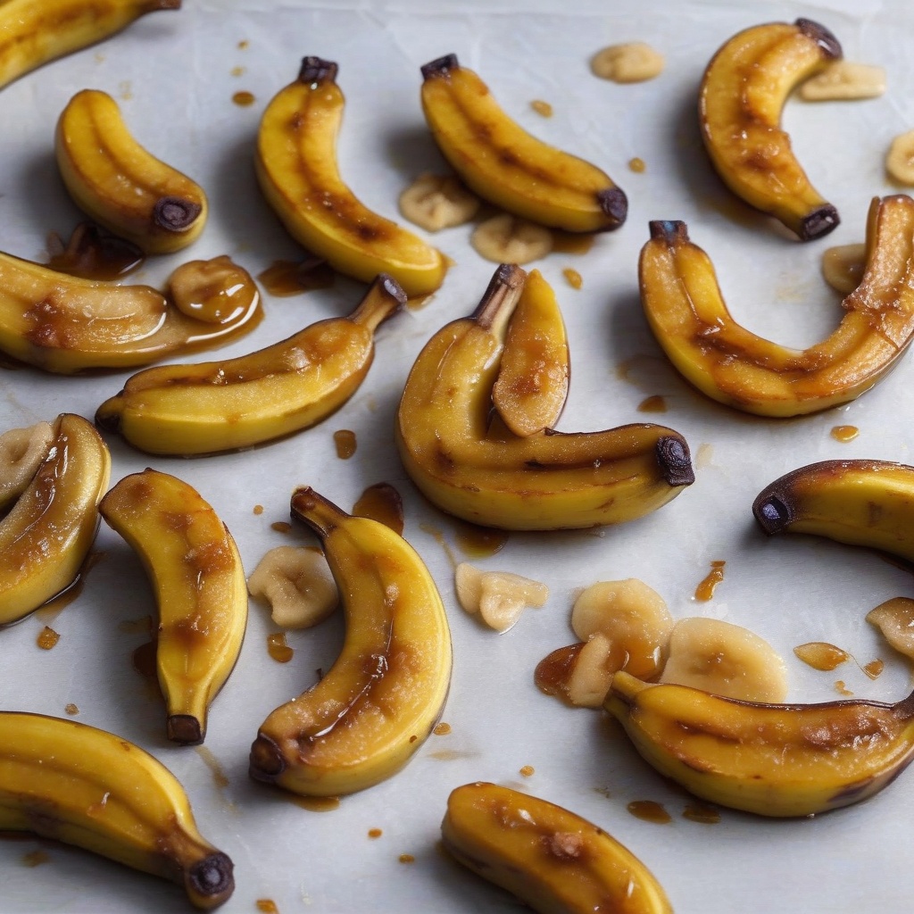 Caramelized bananas