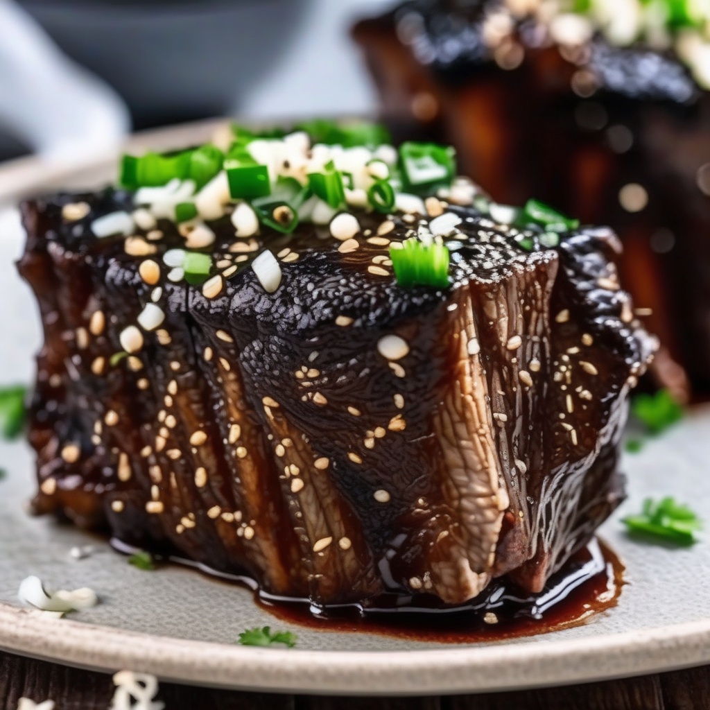 Air Fryer Korean BBQ Short Ribs: A Healthy Twist on a Classic Dish