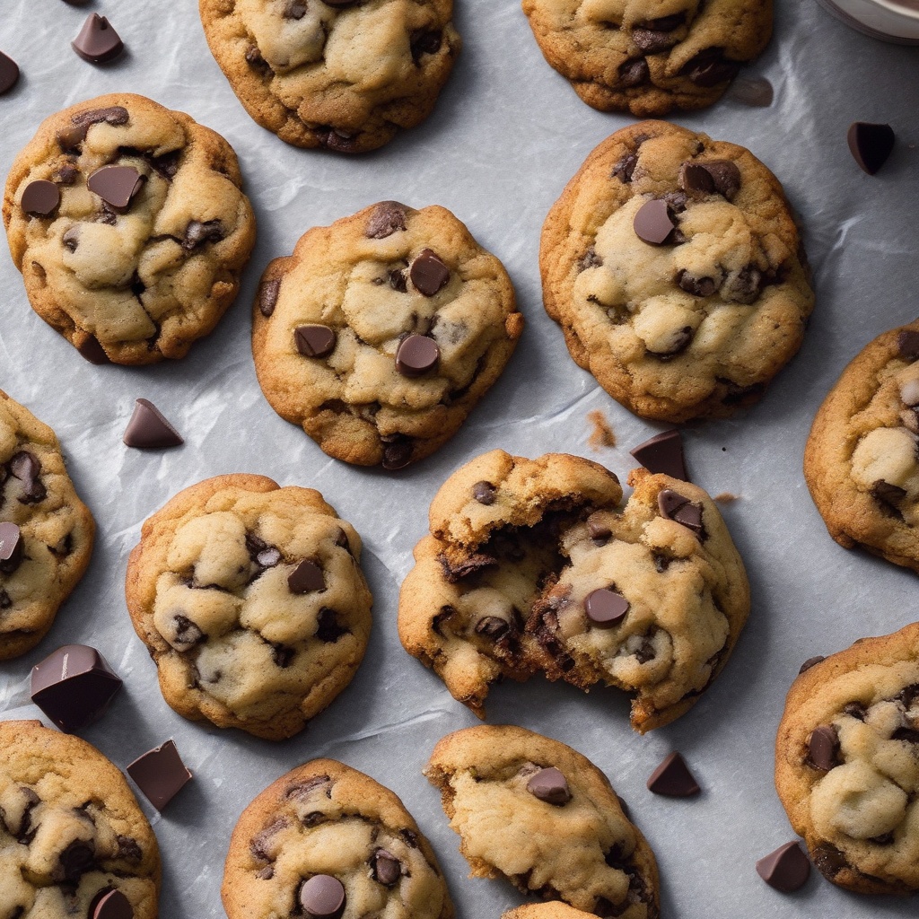 Air Fryer Chocolate Chip Cookies