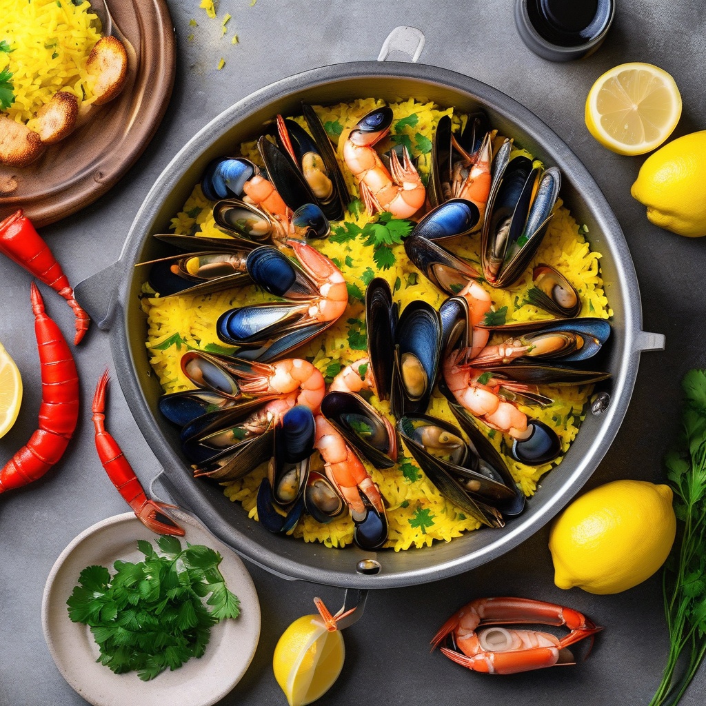 Air Fryer Spanish Paella: A Modern Take on Traditional Seafood Paella